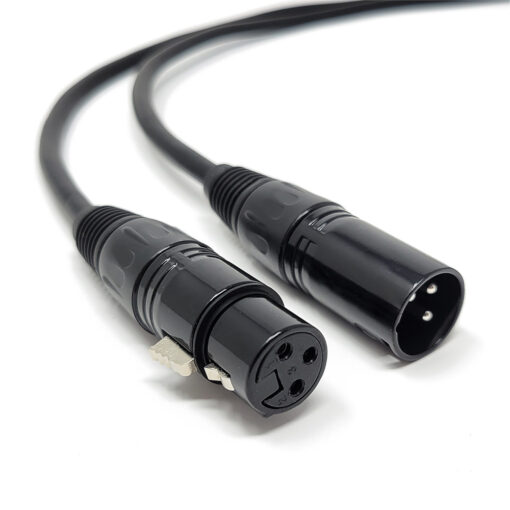 DMX cable 3-pin end connector