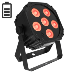 Ultra Wireless LED Uplight RGBA par light